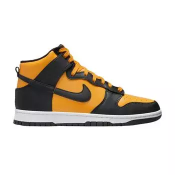 Мужские кроссовки Nike Dunk High Retro Bruce Lee желтые университетские-золотые белые DD1399-700 43