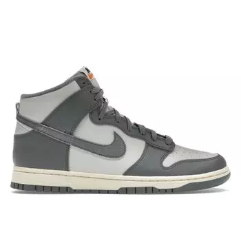 Мужские кроссовки Nike Dunk High SE Light Bone Grey Tumbled-Grey Coconut-Milk DM0582-001 41
