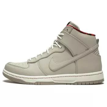 Мужские кроссовки Nike Dunk High Ultra String Grey String-Sail-Sport-Red 845055-201