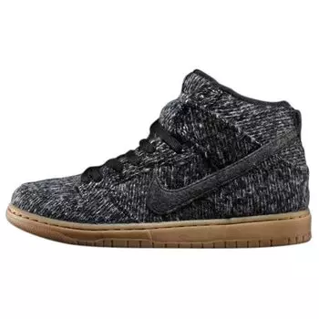 Мужские кроссовки Nike Dunk High Warmth Black Black-Gum-Med-Brown 684807-002