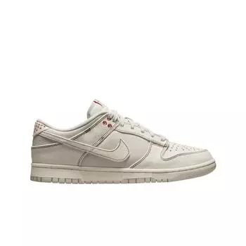 Мужские кроссовки Nike Dunk Low Бежево-красные DV0834-100