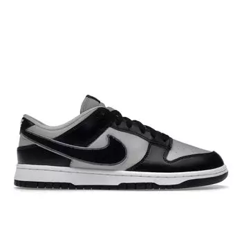 Мужские кроссовки Nike Dunk Low Chenille Swoosh Black Grey Fog Wolf-Grey Iron-Grey DQ7683-001 46