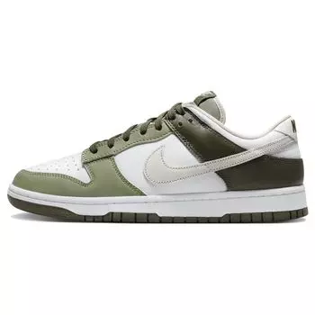 Мужские кроссовки Nike Dunk Low Oil Green Green Light-Bone Cargo, Khaki FN6882-100 47.5