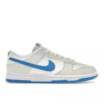 Мужские кроссовки Nike Dunk Low Photo Blue White Summit-White Platinum Tint DV0831-108 44.5