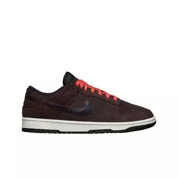 Мужские кроссовки Nike Dunk Low Premium Baroque Brown and Team Orange DQ8801-200