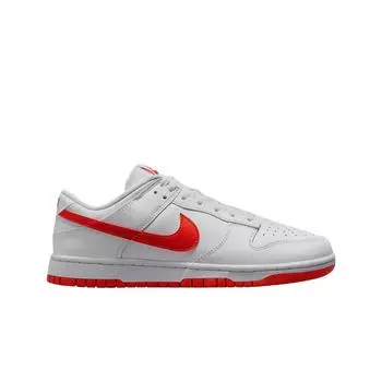 Мужские кроссовки Nike Dunk Low Retro White Picante Red DV0831-103