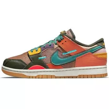 Мужские кроссовки Nike Dunk Low Scrap разноцветные DB0500-200 41