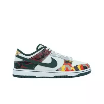 Мужские кроссовки Nike Dunk Low SE Sail Multi Camo DH0957-100