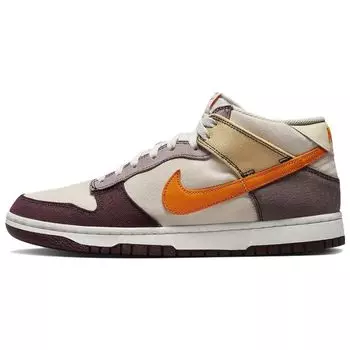 Мужские кроссовки Nike Dunk Mid Plum Coconut Milk Cream Celestial-Gold Plum-Eclipse DV0830-101 42