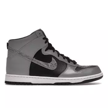 Мужские кроссовки Nike Dunk Prm Hi Sp Cocoa Snake White white black-reflect-silver 624512-100
