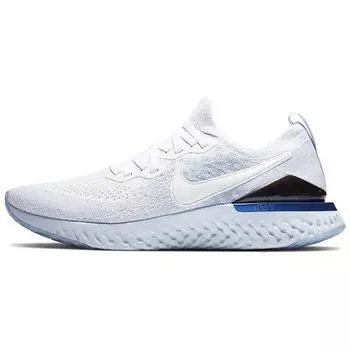 Мужские кроссовки Nike Epic React Flyknit 2 Blue Tint White White-Blue-Tint CJ5930-114