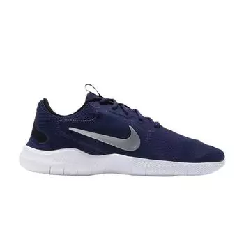 Мужские кроссовки Nike Flex Experience RN 9 Midnight Navy Blue Chrome Black CD0225-403