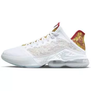 Мужские кроссовки Nike Flintstone x LeBron 19 Low EP Magic Fruity Pebbles белые многоцветные DQ8343-100 40.5