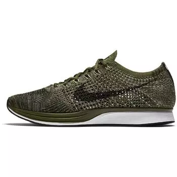Мужские кроссовки Nike Flyknit Racer Earth Tones Green Rough-Green Neutral-Olive-Sequoia 862713-300