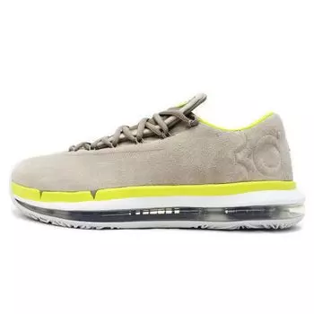 Мужские кроссовки Nike Fragment Design x KD 6 Elite Premium Chino Grey Venom-Green Summit-White 683250-231
