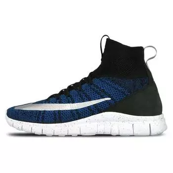 Мужские кроссовки Nike Free Mercurial Superfly Racer Blue Black Racer-Blue-White-Metallic Silver 836126-041