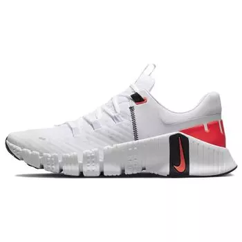 Мужские кроссовки Nike Free Metcon 5 White Bright Crimson черные DV3949-100 42