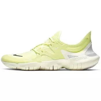 Мужские кроссовки Nike Free RN 5.0 Luminous Green Sail-Pure-Platinum-Black AQ1289-300