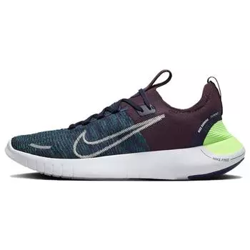 Мужские кроссовки Nike Free RN Next Nature Geode Teal Burgundy Crush Purple-Ink Sea-Glass FB1276-300 44
