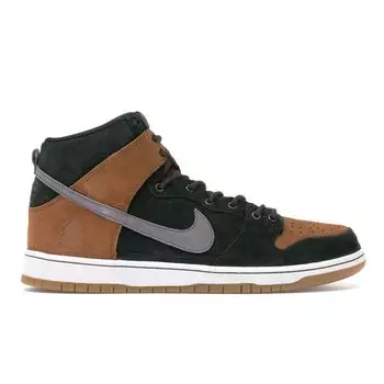Мужские кроссовки Nike Homegrown x SB Dunk High PRM Sequoia Green Ale-Brown Cool-Grey 839693-302