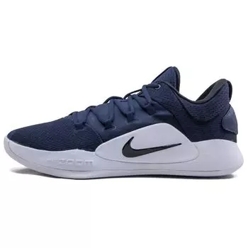 Мужские кроссовки Nike Hyperdunk X Low TB Midnight Navy Blue Black White AR0463-402