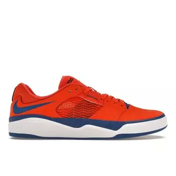 Мужские кроссовки Nike Ishod Wair Premium SB Orange Blue Jay черные DZ5648-800 41