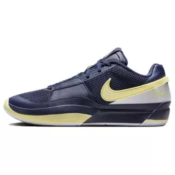 Мужские кроссовки Nike Ja 1 EP Murray State синие полуночные, темно-синие, футбольно-серые DR8786-402 46