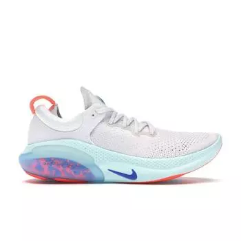 Мужские кроссовки Nike Joyride Run Flyknit Bright Mango White Platinum-Tint Racer-Blue AQ2730-100
