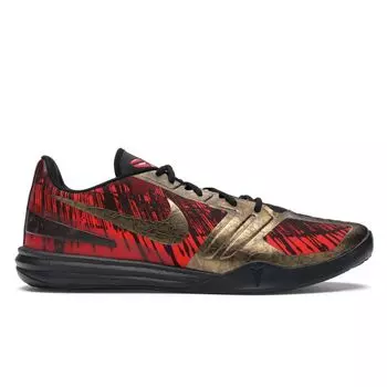 Мужские кроссовки Nike KB Mentality Black Gold Red Blk Chilling-Red 704942-008