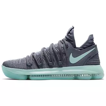 Мужские кроссовки Nike KD 10 Igloo Grey Cool-Grey Igloo-White 897815-002