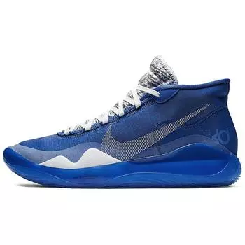 Мужские кроссовки Nike KD 12 TB Game Royal сине-белые CN9518-405