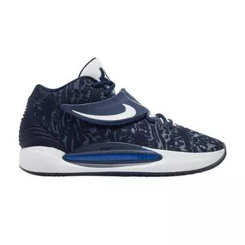 Мужские кроссовки Nike KD 14 TB College Navy Blue White DM5040-400 44.5