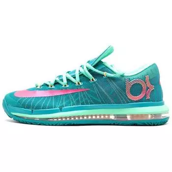 Мужские кроссовки Nike KD 6 Elite Hero Pack Green Turbo-Green Vivid-Pink 642838-300