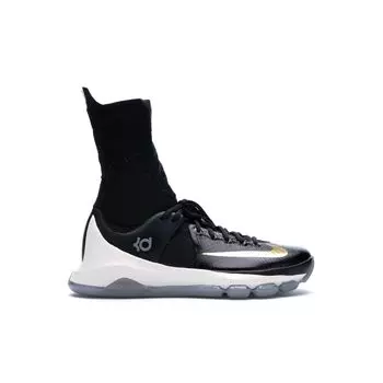 Мужские кроссовки Nike KD 8 Elite Away Черный металлик-золотой-парус 834185-071