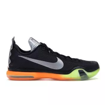 Мужские кроссовки Nike Kobe 10 All Star Black ЧЕРНЫЕ MULTI-COLOR-VOLT 742546-097