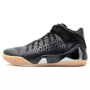 Мужские кроссовки Nike Kobe 9 Mid EXT QS Snakeskin черные 704286-001