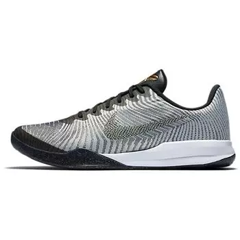 Мужские кроссовки Nike Kobe Mentality 2 Grey Pure-Platinum Metallic-Gold-Star-Anthracite 818952-005