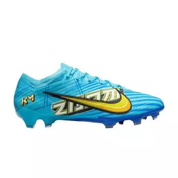 Мужские кроссовки Nike Kylian Mbapp x Zoom Mercurial Vapor 15 Elite FG Motivation Pack Blue Baltic-Blue White DR9996-400 46