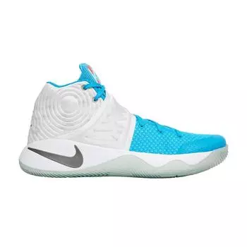 Мужские кроссовки Nike Kyrie 2 Christmas White Obsidian-Blue-Lagoon 823108-144