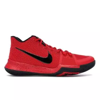 Мужские кроссовки Nike Kyrie 3 Candy Apple Red University-Red Black-Team-Red 852395-600