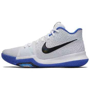 Мужские кроссовки Nike Kyrie 3 Duke White Hyper-Cobalt White-Chlorine-Blue-Volt 852395-102