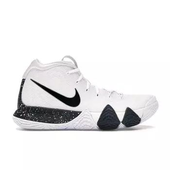 Мужские кроссовки Nike Kyrie 4 белые черные AV2296-100