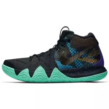 Мужские кроссовки Nike Kyrie 4 EP Mamba Mentality Black Sonic-Yellow-Purple-Venom AV2594-001 44
