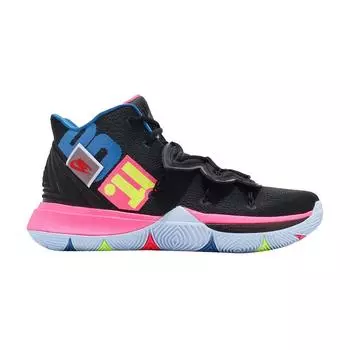 Мужские кроссовки Nike Kyrie 5 EP Just Do It Black Volt-Hyper-Pink AO2919-003