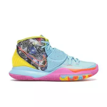Мужские кроссовки Nike Kyrie 6 Preheat Miami синие CN9839-404