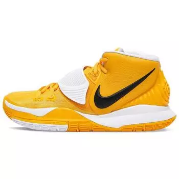 Мужские кроссовки Nike Kyrie 6 TB University Gold черно-белые CW4142-702