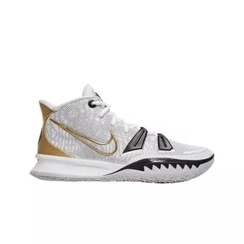 Мужские кроссовки Nike Kyrie 7 EP White Metallic Gold CQ9327-101