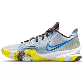 Мужские кроссовки Nike Kyrie Low 4 Light Armory Blue Black Signal-Blue CW3985-400 44