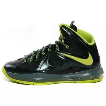 Мужские кроссовки Nike LeBron 10 Dunkman Green Seaweed Atomic-Green --- Hasta 543645-300