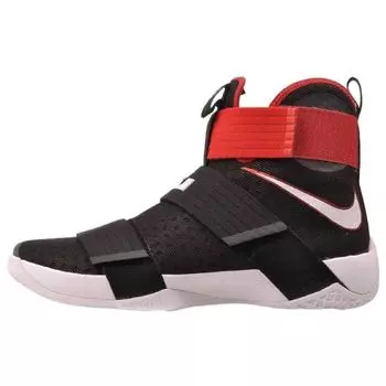 Мужские кроссовки Nike LeBron 10 Soldier Black Red Red White 844374-016